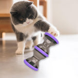 Maxbell Dog Food Dispenser Puzzle Toy Rolling Pet Toy for IQ Stimulation IQ Training Purple