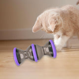 Maxbell Dog Food Dispenser Puzzle Toy Rolling Pet Toy for IQ Stimulation IQ Training Purple