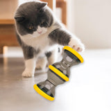 Maxbell Dog Food Dispenser Puzzle Toy Rolling Pet Toy for IQ Stimulation IQ Training Yellow