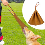 Maxbell Bite Tug for Dog Training Interactive Play for Medium Dogs Interaction Daily Brown