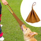 Maxbell Bite Tug for Dog Training Interactive Play for Medium Dogs Interaction Daily Brown