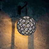 Maxbell Round Lampshade Hollow Classic Replacement Cover for Bedroom Camping Lantern Lamp Shade