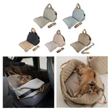 Maxbell Dog Travel Bag Cat Travel Bag for Small and Medium Cats Small Animals Grey White