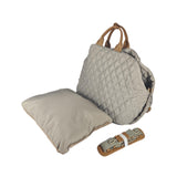 Maxbell Dog Travel Bag Cat Travel Bag for Small and Medium Cats Small Animals Grey White