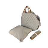 Maxbell Dog Travel Bag Cat Travel Bag for Small and Medium Cats Small Animals Grey White