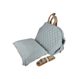 Maxbell Dog Travel Bag Cat Travel Bag for Small and Medium Cats Small Animals Blue Grey