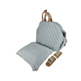 Maxbell Dog Travel Bag Cat Travel Bag for Small and Medium Cats Small Animals Blue Grey