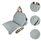 Maxbell Dog Travel Bag Cat Travel Bag for Small and Medium Cats Small Animals Blue Grey