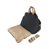 Maxbell Dog Travel Bag Cat Travel Bag for Small and Medium Cats Small Animals Black