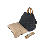 Maxbell Dog Travel Bag Cat Travel Bag for Small and Medium Cats Small Animals Black