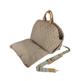 Maxbell Dog Travel Bag Cat Travel Bag for Small and Medium Cats Small Animals Camel