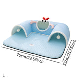 Maxbell Cat Tunnel Summer Breathable Interactive for Bunny Kitten Self Entertainment L