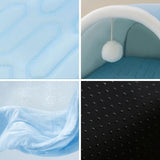 Maxbell Cat Tunnel Summer Breathable Interactive for Bunny Kitten Self Entertainment XL