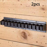 Maxbell 2Pcs Riding Whips Rack Holders Equipment Storage Horse Organizer Wall Mounted