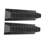 Maxbell 2Pcs Riding Whips Rack Holders Equipment Storage Horse Organizer Wall Mounted