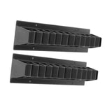 Maxbell 2Pcs Riding Whips Rack Holders Equipment Storage Horse Organizer Wall Mounted