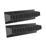 Maxbell 2Pcs Riding Whips Rack Holders Equipment Storage Horse Organizer Wall Mounted