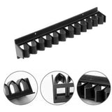 Maxbell 2Pcs Riding Whips Rack Holders Equipment Storage Horse Organizer Wall Mounted