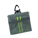 Maxbell Dog Treat Pouch Poop Bag Dispenser for Outdoor Use Leash Dog Training Travel grey