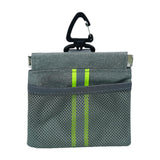 Maxbell Dog Treat Pouch Poop Bag Dispenser for Outdoor Use Leash Dog Training Travel grey