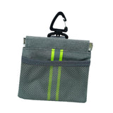 Maxbell Dog Treat Pouch Poop Bag Dispenser for Outdoor Use Leash Dog Training Travel grey