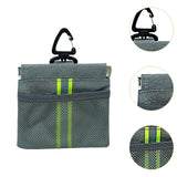 Maxbell Dog Treat Pouch Poop Bag Dispenser for Outdoor Use Leash Dog Training Travel grey