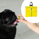 Maxbell Dog Treat Pouch Poop Bag Dispenser for Outdoor Use Leash Dog Training Travel yellow