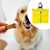 Maxbell Dog Treat Pouch Poop Bag Dispenser for Outdoor Use Leash Dog Training Travel yellow