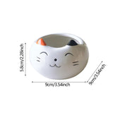 Maxbell Hamster Food Bowl Ceramic Small Pet Feeding Dish for Gerbil Ferret Squirrels cat
