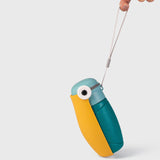 Maxbell Dog Water Bottle Dispenser Pet Water Dispenser for Hiking Outdoor Activities blue yellow