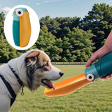 Maxbell Dog Water Bottle Dispenser Pet Water Dispenser for Hiking Outdoor Activities blue yellow