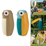 Maxbell Dog Water Bottle Dispenser Pet Water Dispenser for Hiking Outdoor Activities blue yellow