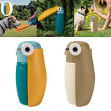 Maxbell Dog Water Bottle Dispenser Pet Water Dispenser for Hiking Outdoor Activities blue yellow
