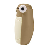 Maxbell Dog Water Bottle Dispenser Pet Water Dispenser for Hiking Outdoor Activities beige white