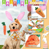 Maxbell Easter Dog Costume Holiday Costume Accessories Decoration Triangle Dog Scarf