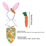 Maxbell Easter Dog Costume Holiday Costume Accessories Decoration Triangle Dog Scarf