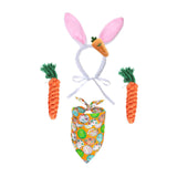 Maxbell Easter Dog Costume Holiday Costume Accessories Decoration Triangle Dog Scarf