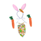 Maxbell Easter Dog Costume Holiday Costume Accessories Decoration Triangle Dog Scarf