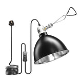 Maxbell Reptile Light Fixture for Reptile Basking Dome for Iguanas Tortoises Lizards