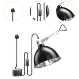 Maxbell Reptile Light Fixture for Reptile Basking Dome for Iguanas Tortoises Lizards