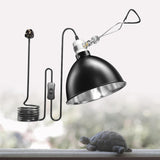 Maxbell Reptile Light Fixture for Reptile Basking Dome for Iguanas Tortoises Lizards