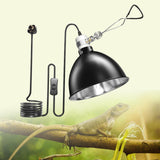 Maxbell Reptile Light Fixture for Reptile Basking Dome for Iguanas Tortoises Lizards