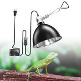 Maxbell Reptile Light Fixture for Reptile Basking for Bearded Dragons Geckos Iguanas