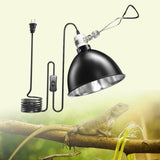 Maxbell Reptile Light Fixture for Reptile Basking for Bearded Dragons Geckos Iguanas