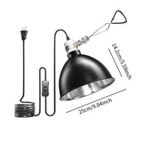 Maxbell Reptile Light Fixture for Reptile Basking for Bearded Dragons Geckos Iguanas