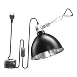 Maxbell Reptile Light Fixture for Reptile Basking for Lizards Bearded Dragons Geckos