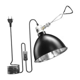 Maxbell Reptile Light Fixture for Reptile Basking for Lizards Bearded Dragons Geckos