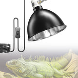Maxbell Reptile Light Fixture for Reptile Basking for Lizards Bearded Dragons Geckos