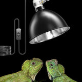 Maxbell Reptile Light Fixture for Reptile Basking for Lizards Bearded Dragons Geckos