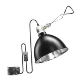 Maxbell Reptile Light Fixture for Reptile Basking Heat Lamp for Snake Iguanas Geckos